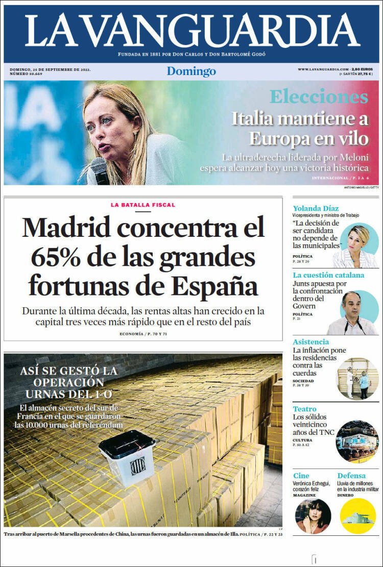 La Vanguardia La Vanguardia
