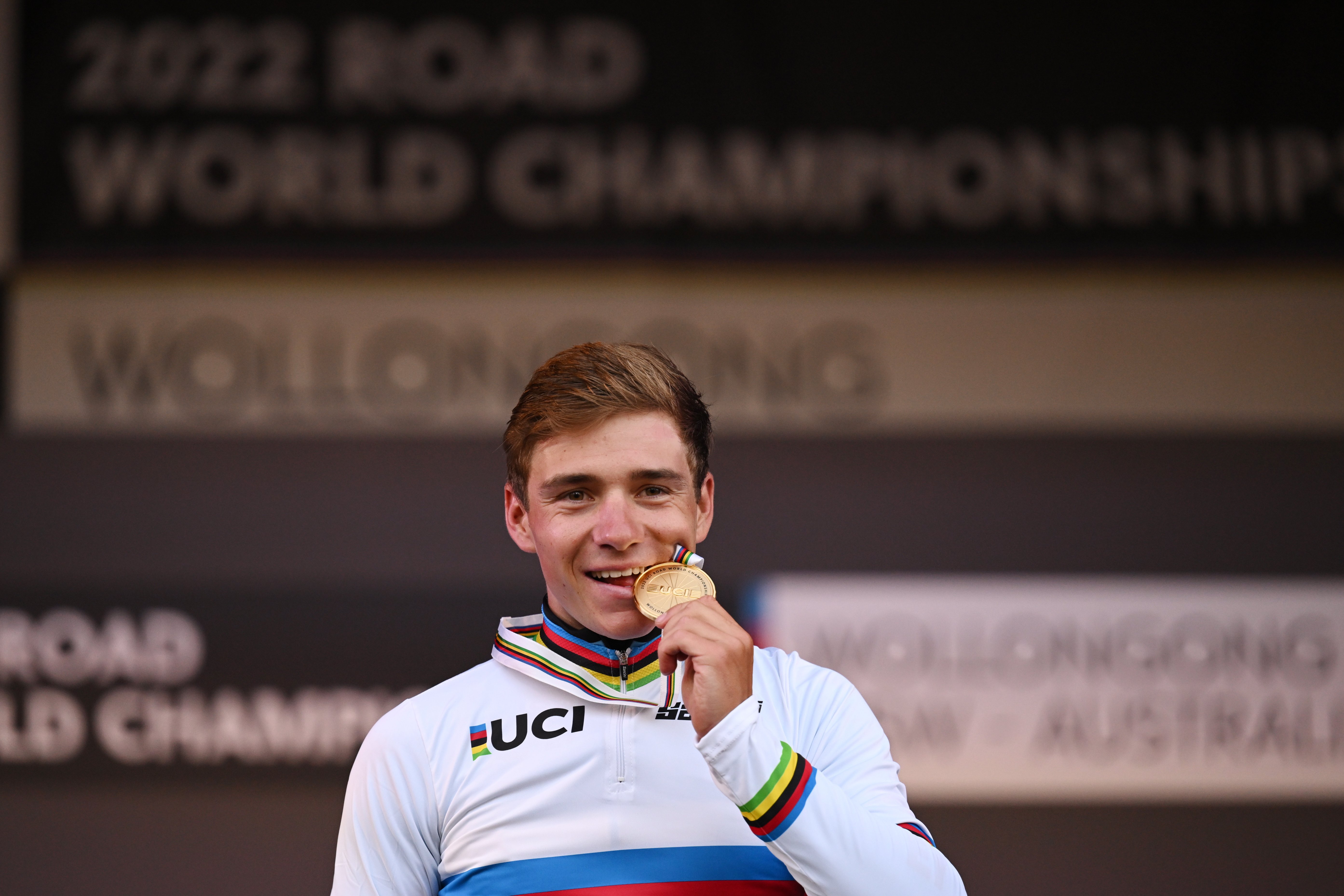Remco Evenepoel medalla oro Mundial ciclismo / Foto: EFE