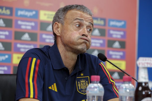 Luis Enrique Martínez roda premsa Espanya selecció espanyola / Foto: EFE Luis Enrique Martínez roda premsa Espanya selecció espanyola / Foto: EFE