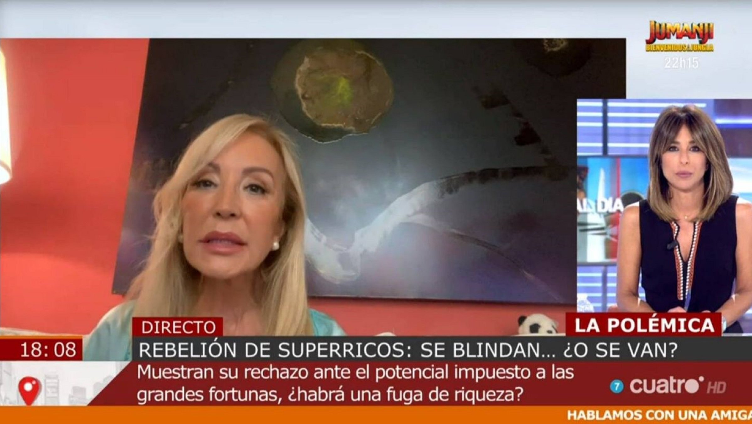Carmen Lomana a Cuatro Al Día QUATRE OK Carmen Lomana a Cuatro Al Día QUATRE OK