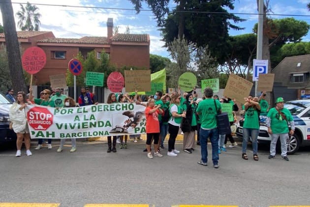 Manifestación por|para el derecho al vivienda / Foto: J. M.