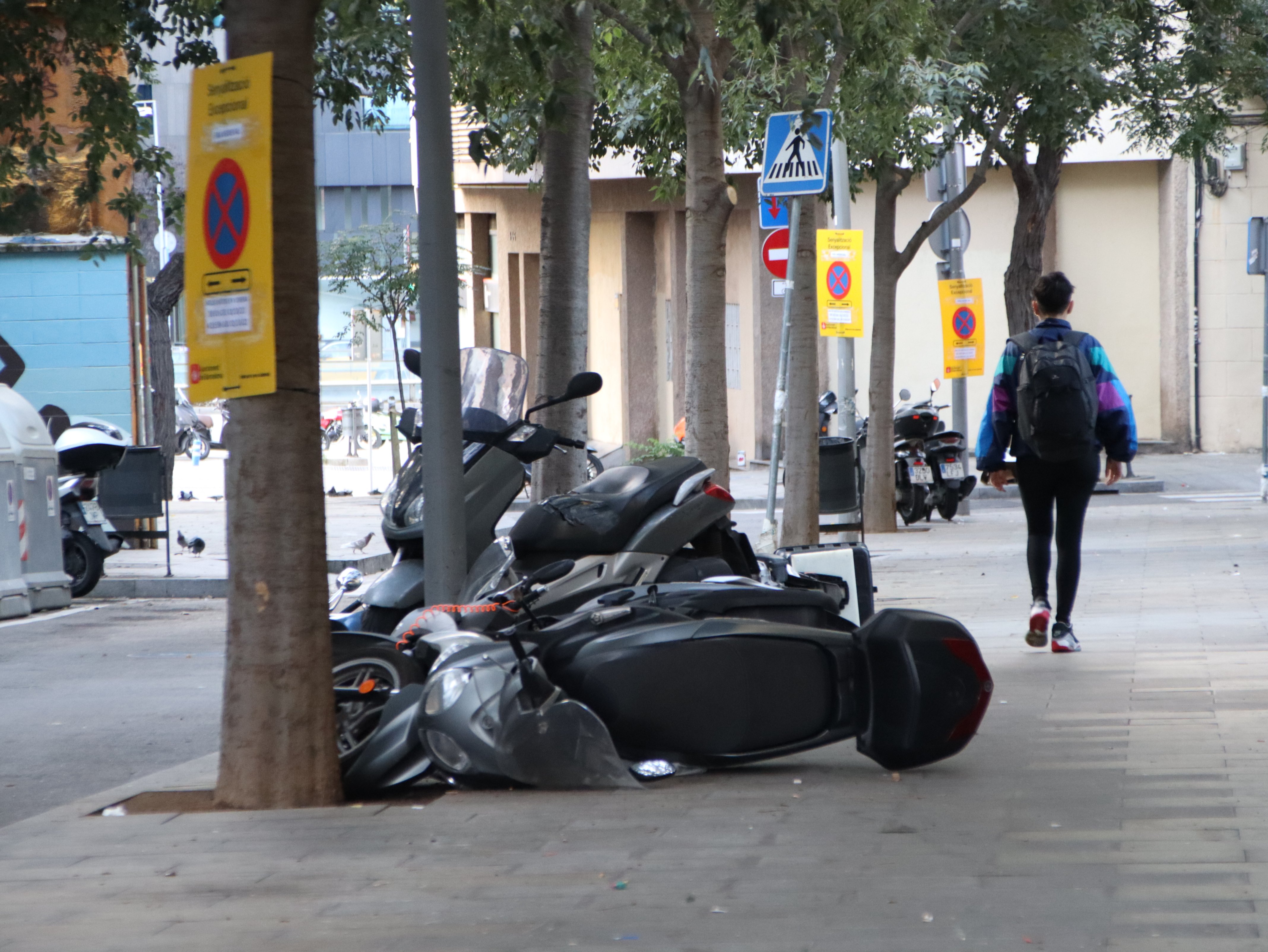 Disturbios durante la segunda noche de la Mercè 2022 de Barcelona