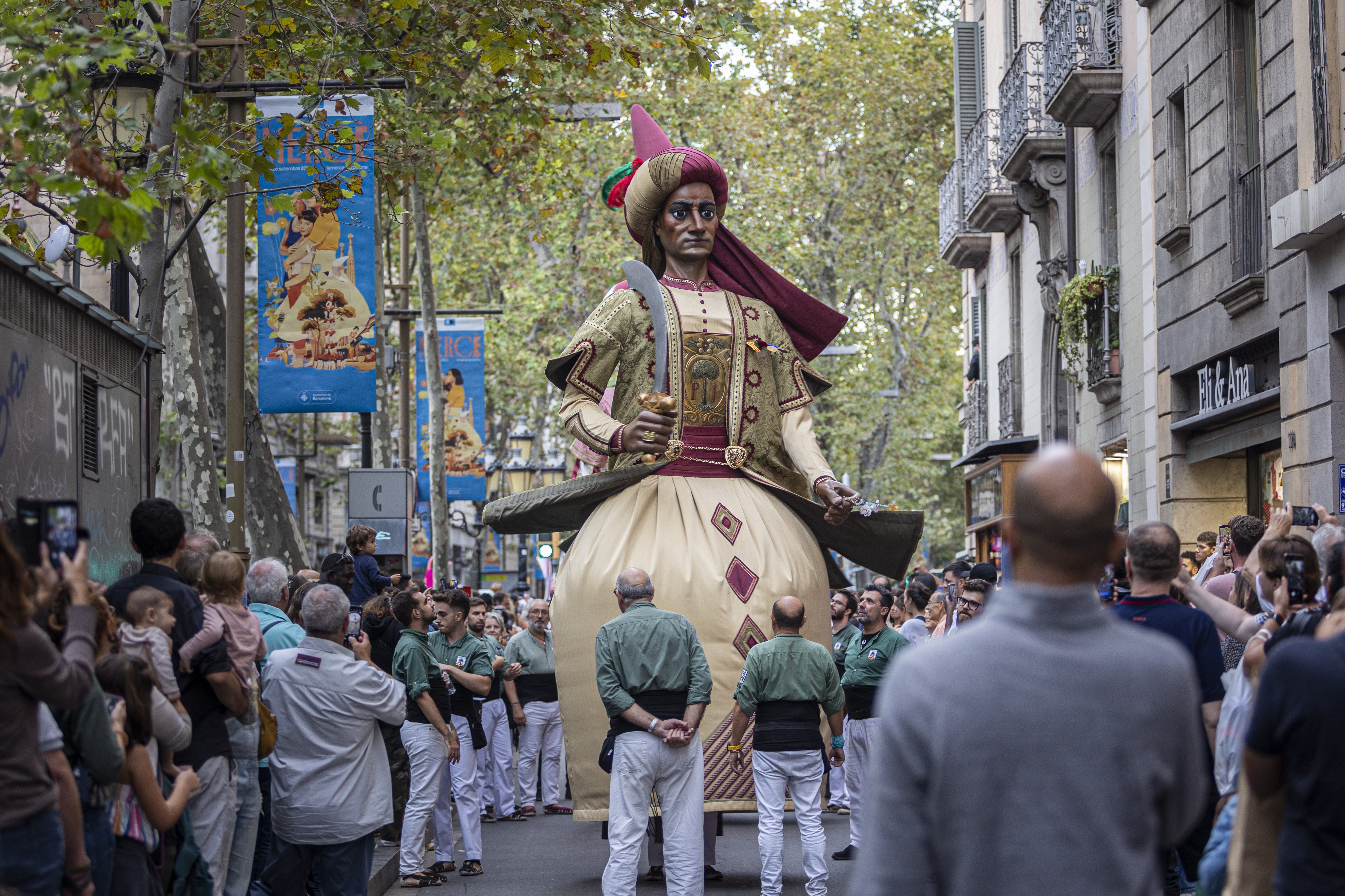 Les millors imatges de la cavalcada de la Mercè 2022 i les activitats culturals