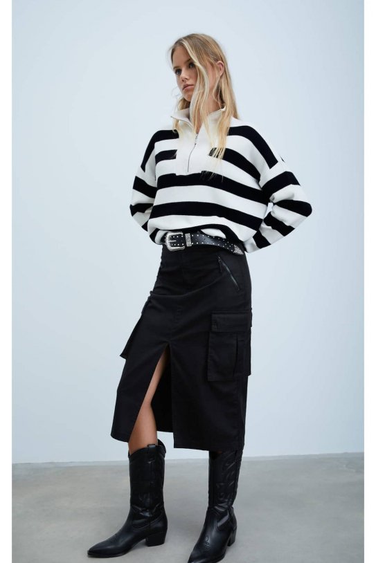 Falda de Stradivarius