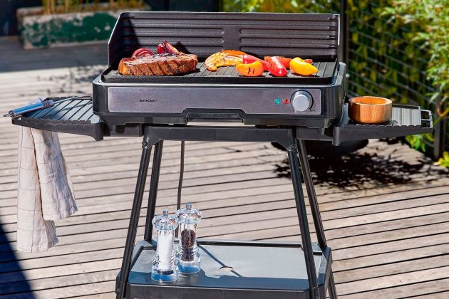 Barbacoa elèctrica de SilverCrest1 Barbacoa elèctrica de SilverCrest1