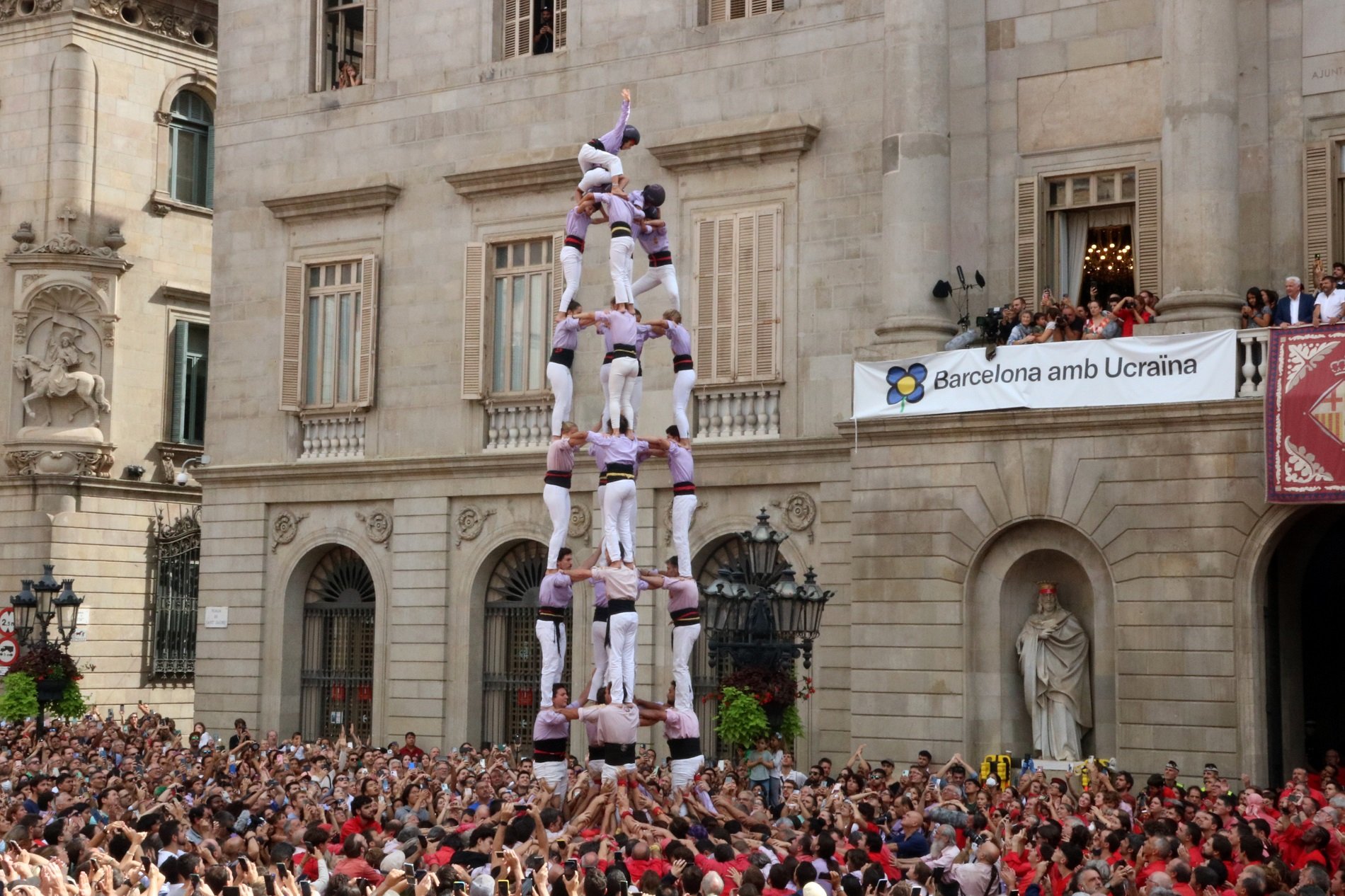 minyons de Terrassa diada castellera mercè 2022 ACN