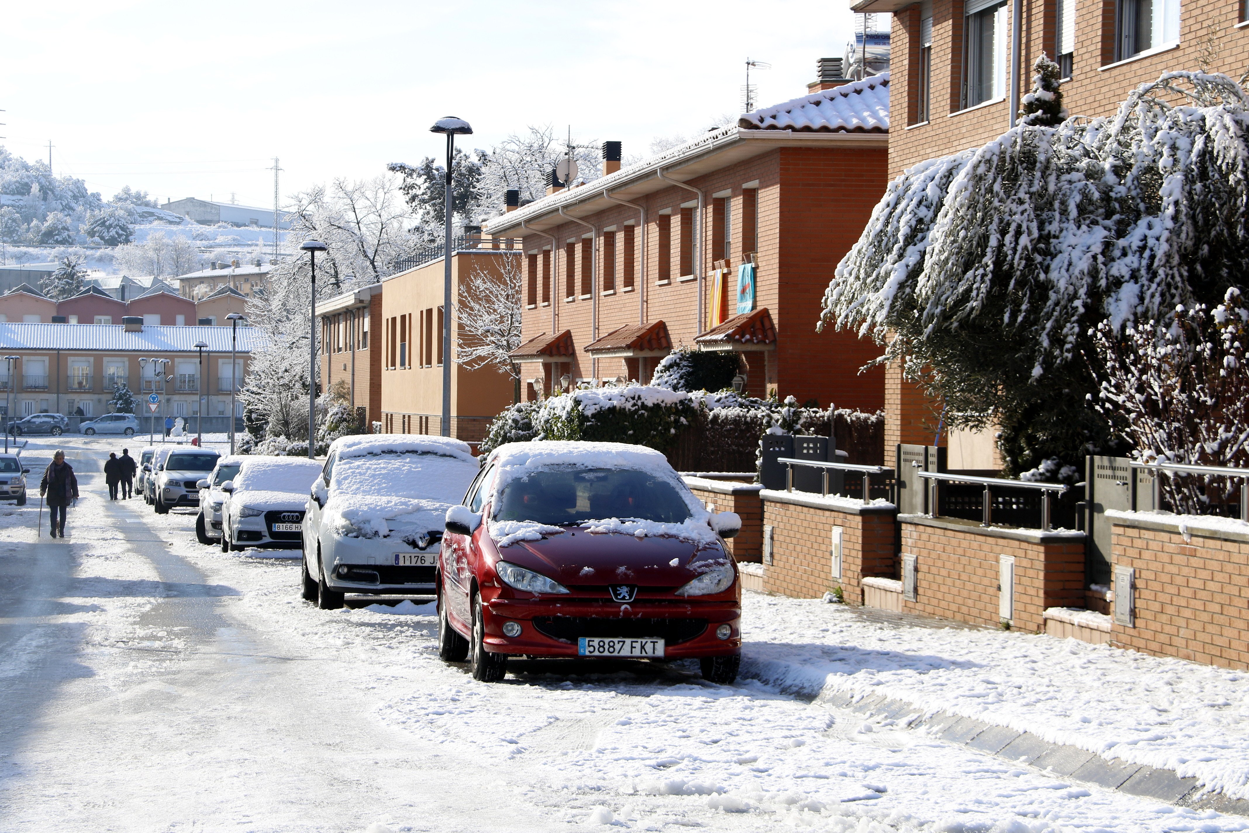 170 alumnos, sin transporte escolar por la nieve