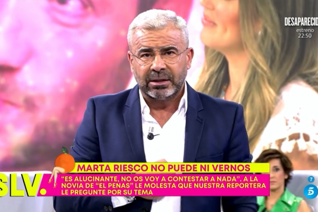 Jorge Javier Vázquez a 'Sálvame' / Telecinco