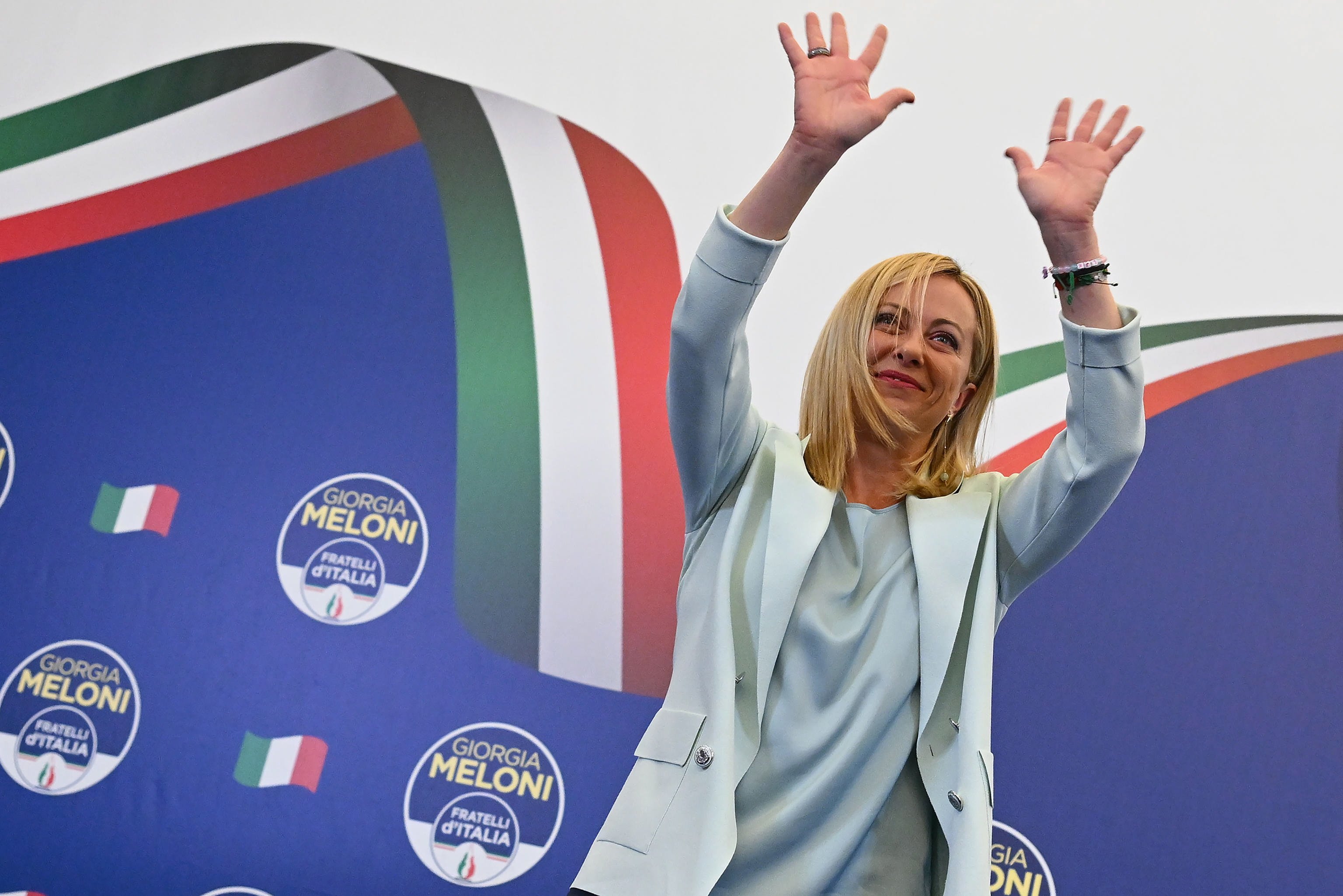 La extrema derecha de Giorgia Meloni arrasa en Italia y gana las elecciones, según sondeos