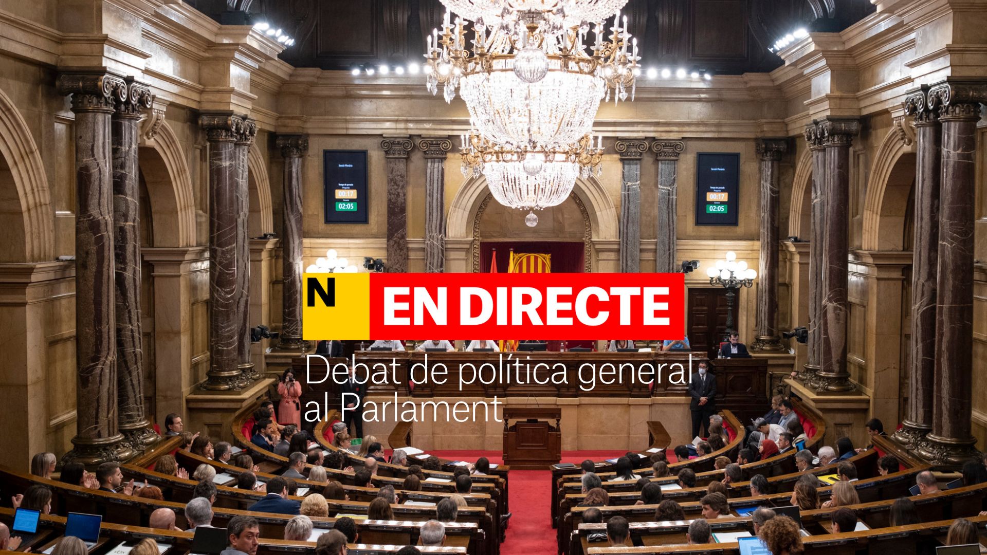 Debat de política general al Parlament de Catalunya | DIRECTE