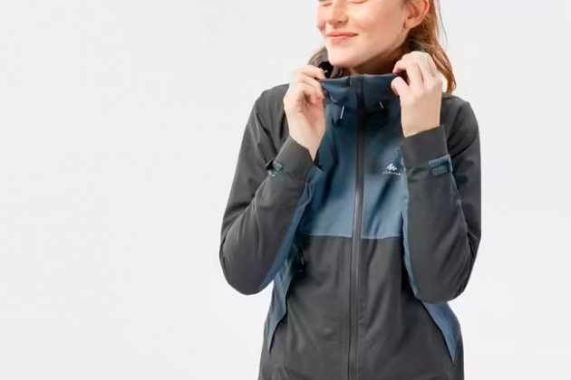 Chaqueta impermeable montaña y trekking Mujer Quechua MH500 1 Chaqueta impermeable montaña y trekking Mujer Quechua MH500 1