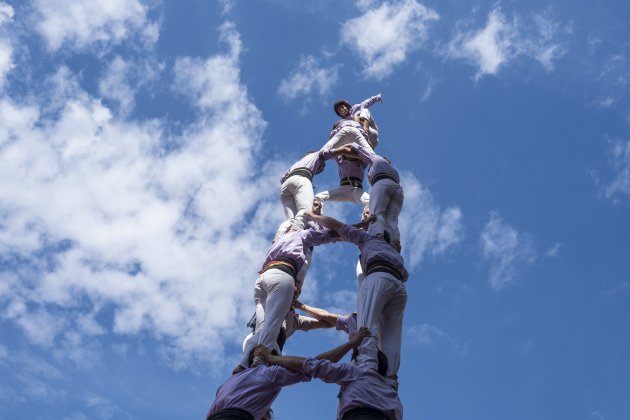 Mercè 2022 Castellers cel / Foto: Carlos Baglietto. Mercè 2022 Castellers cel / Foto: Carlos Baglietto.