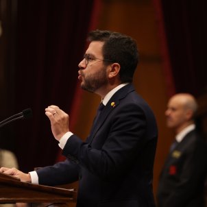 Pere Aragonès proposa plantejar un acord de claredat a l'Estat per fer el "referèndum definitiu"