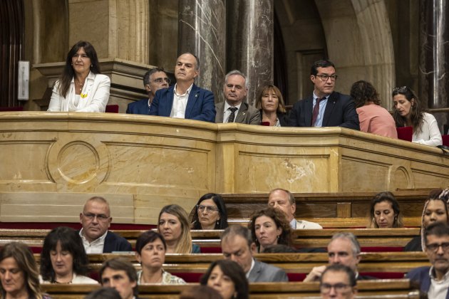 laura estopón, jordi turull y cuevillas debate política general Montse Giralt