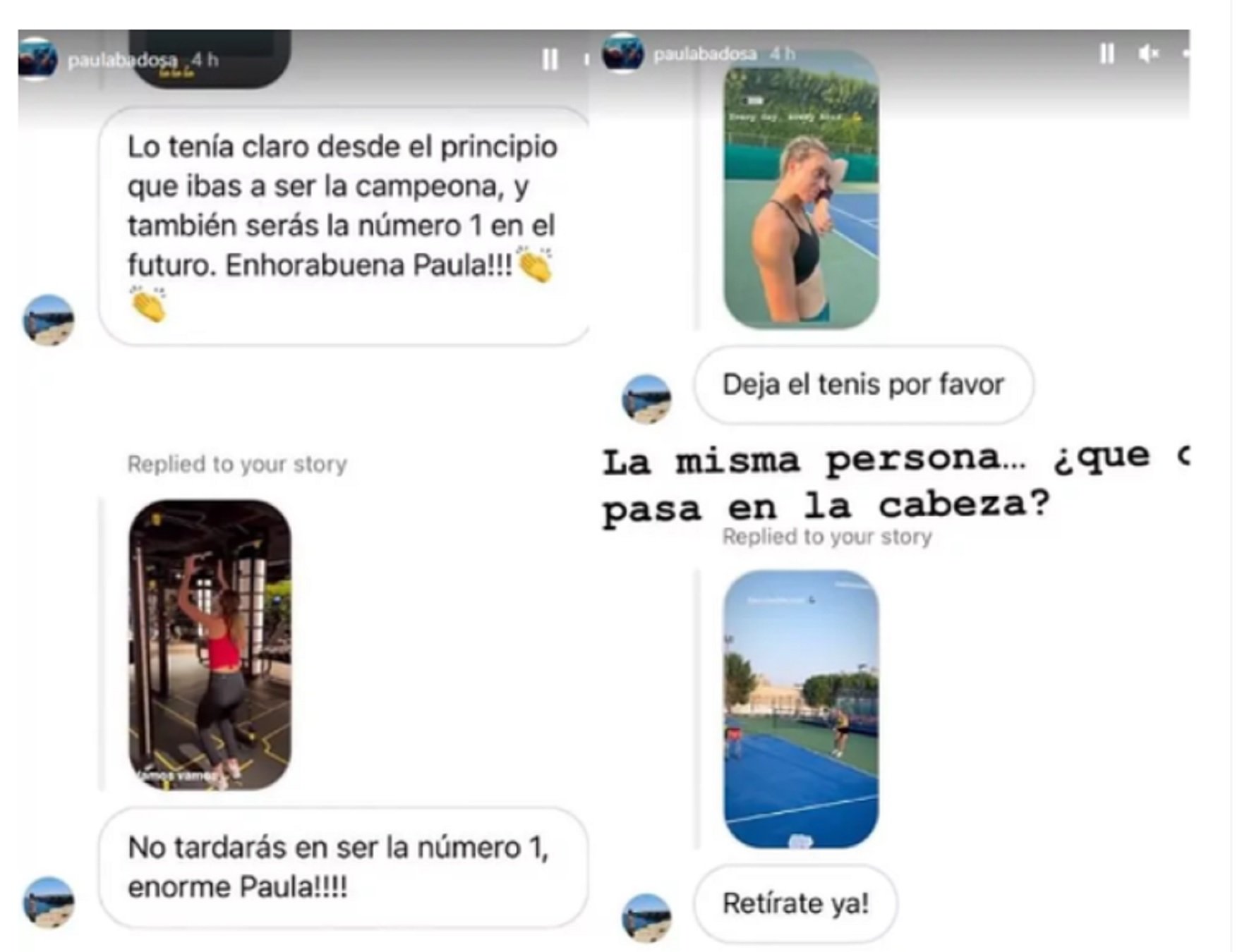 Fan y hater, la misma persona Stories IG Fan y hater, la misma persona Stories IG