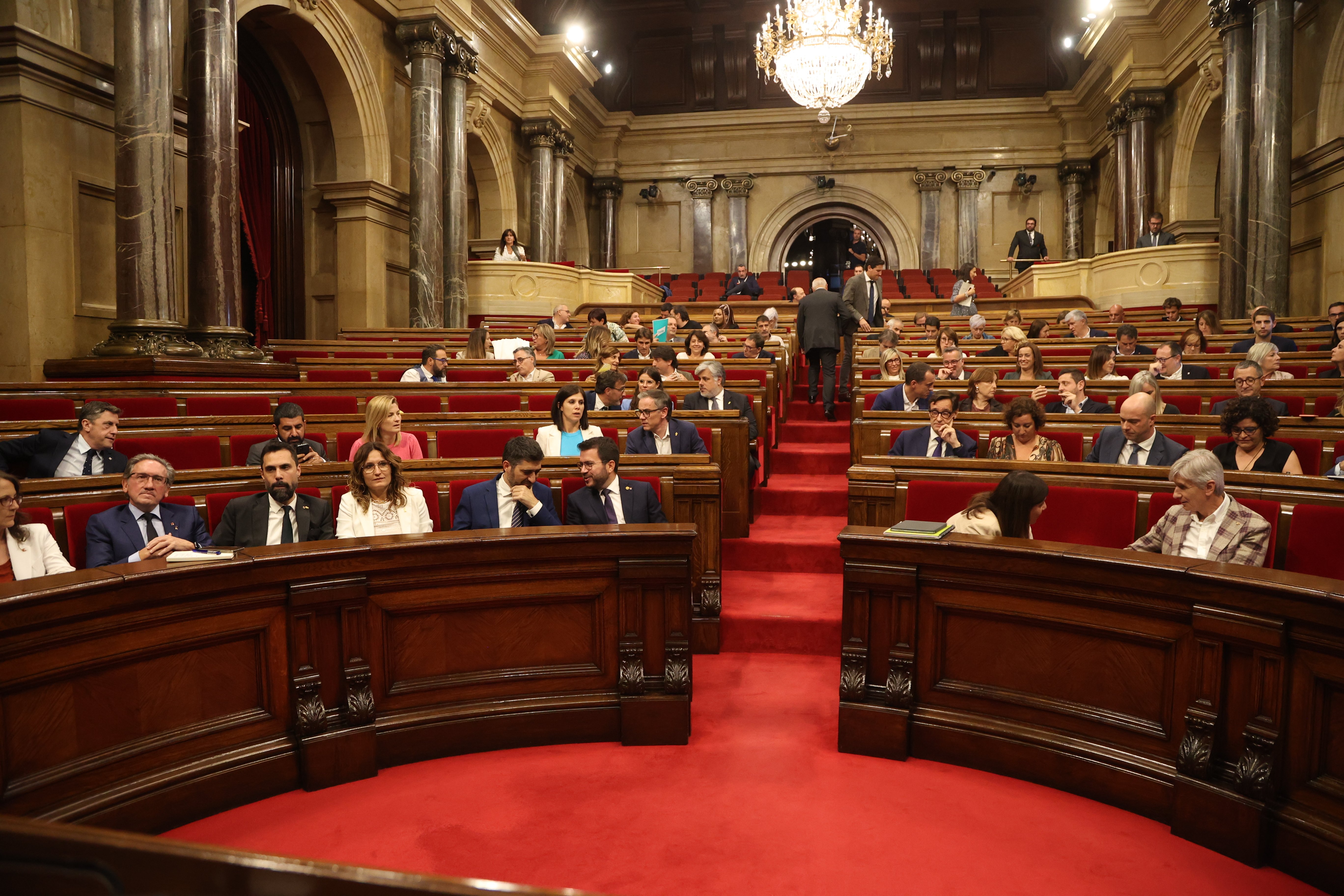 Debat politica general Parlament Catalunya Hemicicle / Foto: Montse Giralt