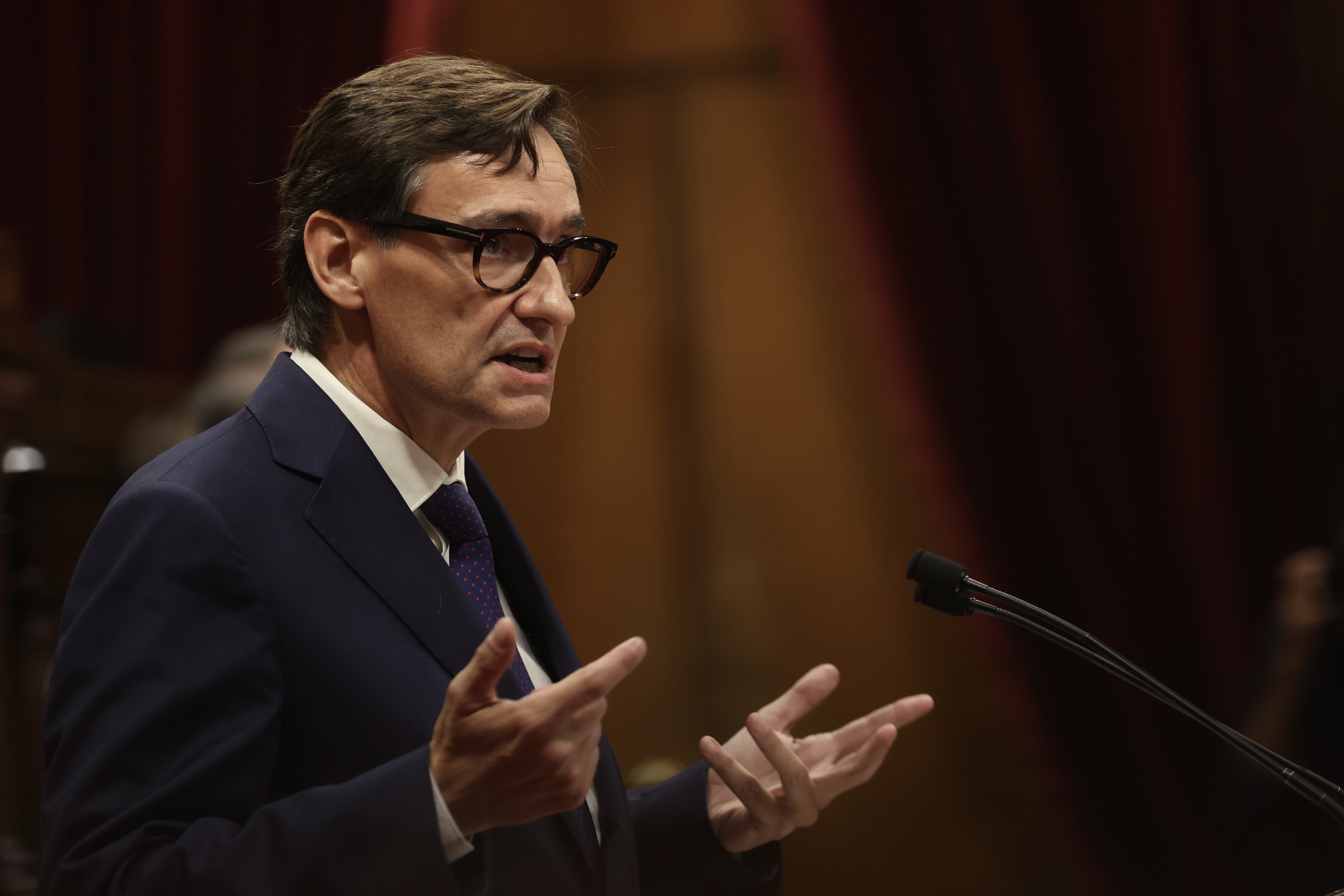 El PSC s'obstina en el diàleg entre partits i obvia el conflicte amb l'Estat