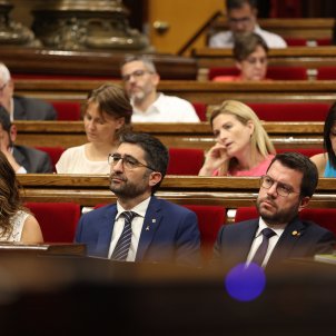 Junts fa arribar la seva proposta a Aragonès i hi inclou la restitució de Puigneró