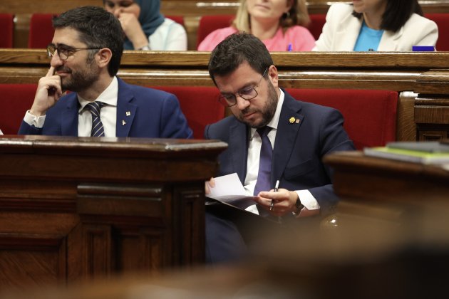 Debat de Política General Parlament 2022 Pere Aragonès / Montse Giralt Debat de Política General Parlament 2022 Pere Aragonès / Montse Giralt
