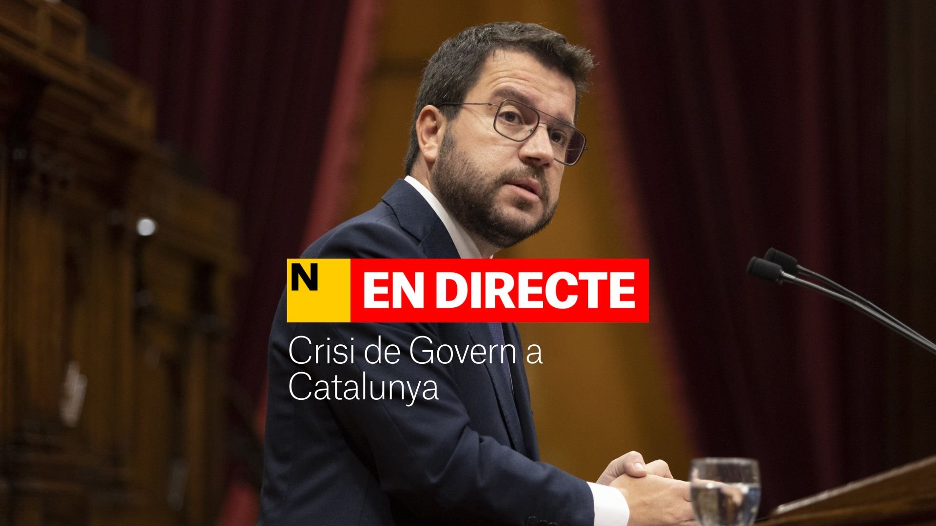 Crisi de Govern, última hora | Pere Aragonès cessa el vicepresident Jordi Puigneró