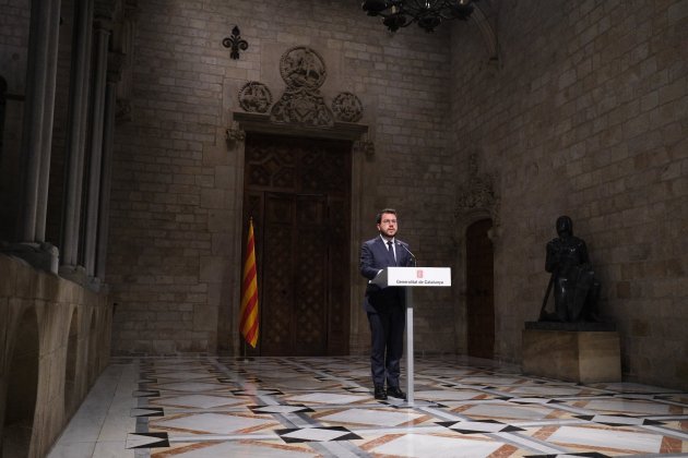 Pere Aragonès compareixença 28 setembre 2022 / Carlos Baglietto Pere Aragonès compareixença 28 setembre 2022 / Carlos Baglietto