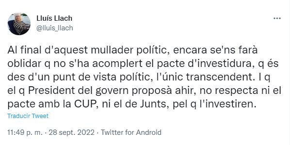 tuit luzcas llach cese Puigneró