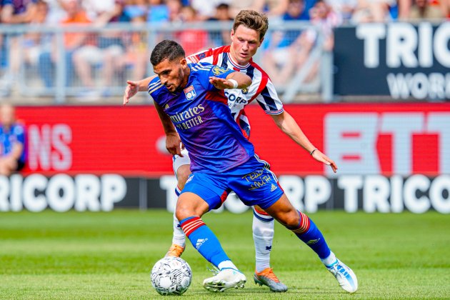 Houssem Aouar Olympique Lyon / Foto: EFE Houssem Aouar Olympique Lyon / Foto: EFE