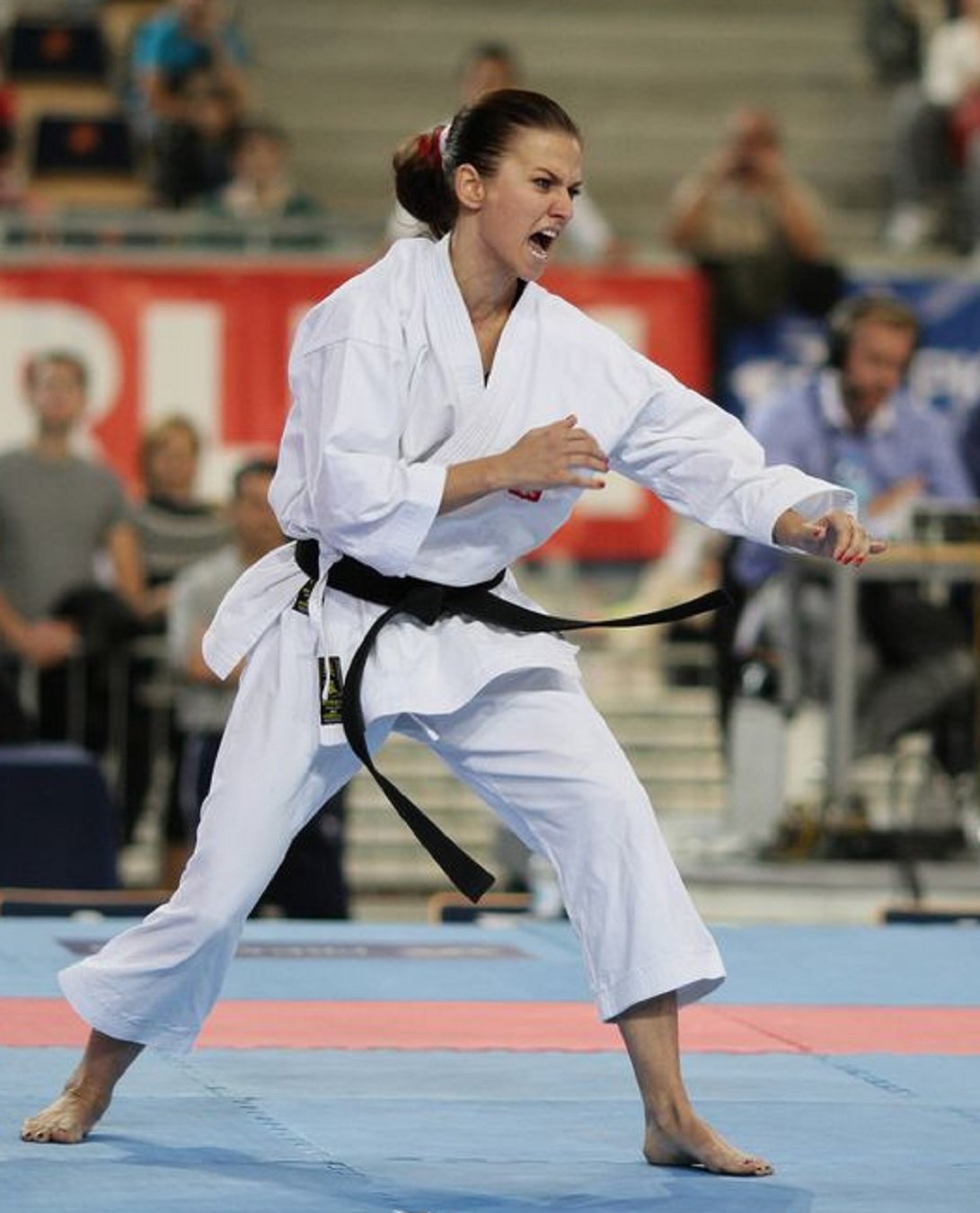 Lewandowska fent karate Onet Sport