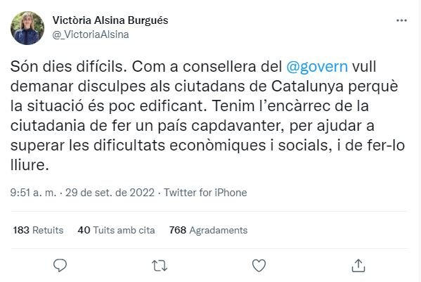 TUIT Victòria Alsina 1 29 setembre 2022 TUIT Victòria Alsina 1 29 setembre 2022