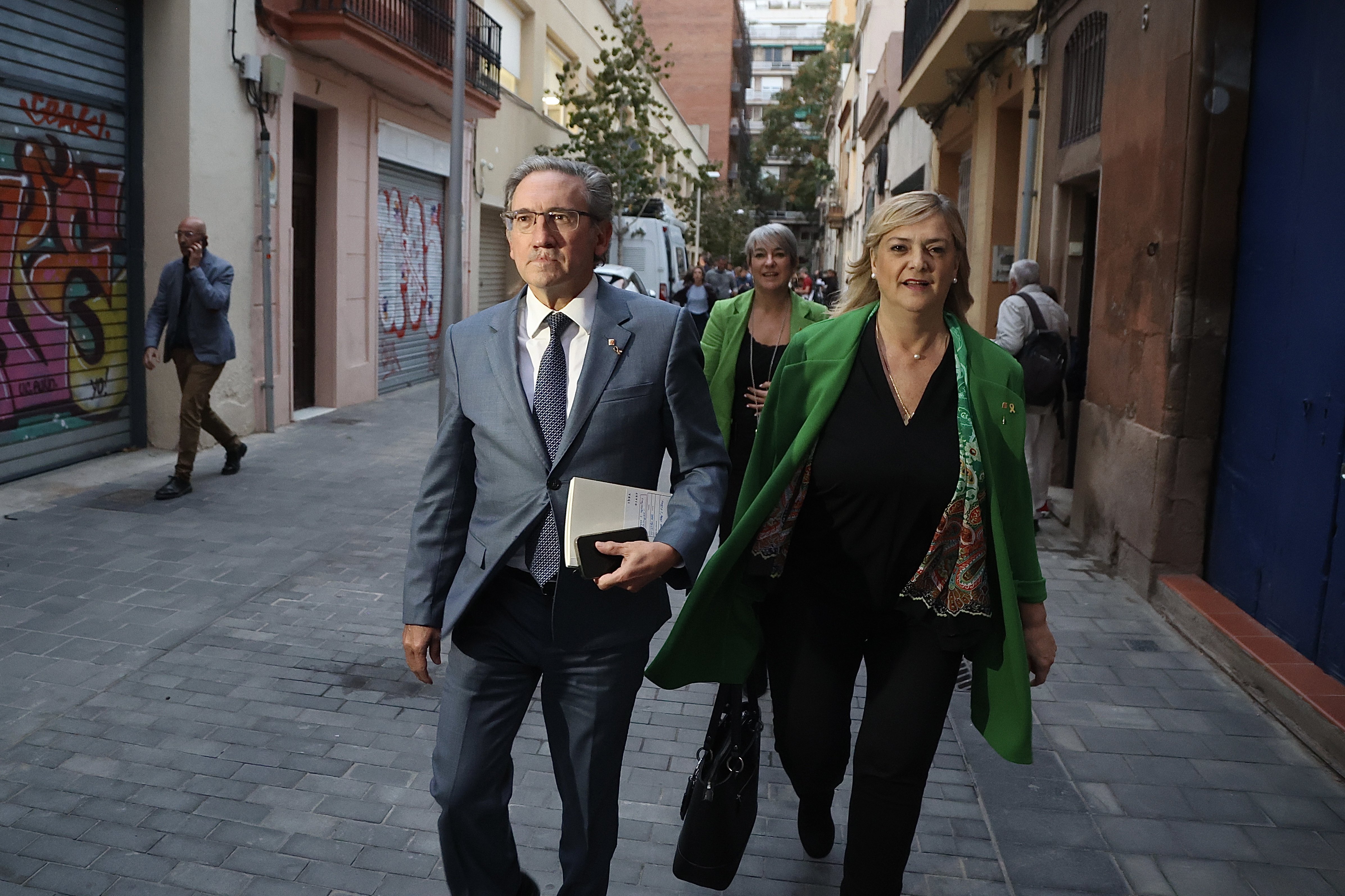Jaume Giro Violant Cervera executiva Junts crisi Govern / Montse Giralt Jaume Giro Violant Cervera executiva Junts crisi Govern / Montse Giralt
