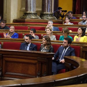 Junts inicia l'oposició a Aragonès: tomba una llei impulsada per Giró