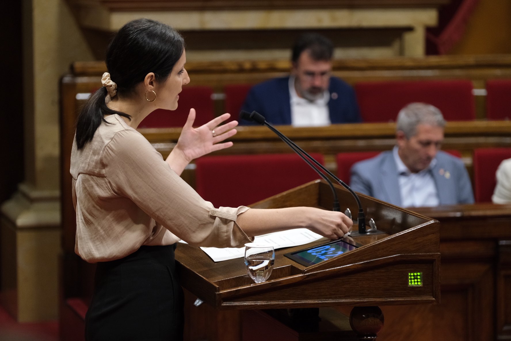 Lorena Roldán (PP) al debat de politica general al Parlament Carlos Baglietto Lorena Roldán (PP) al debat de politica general al Parlament Carlos Baglietto