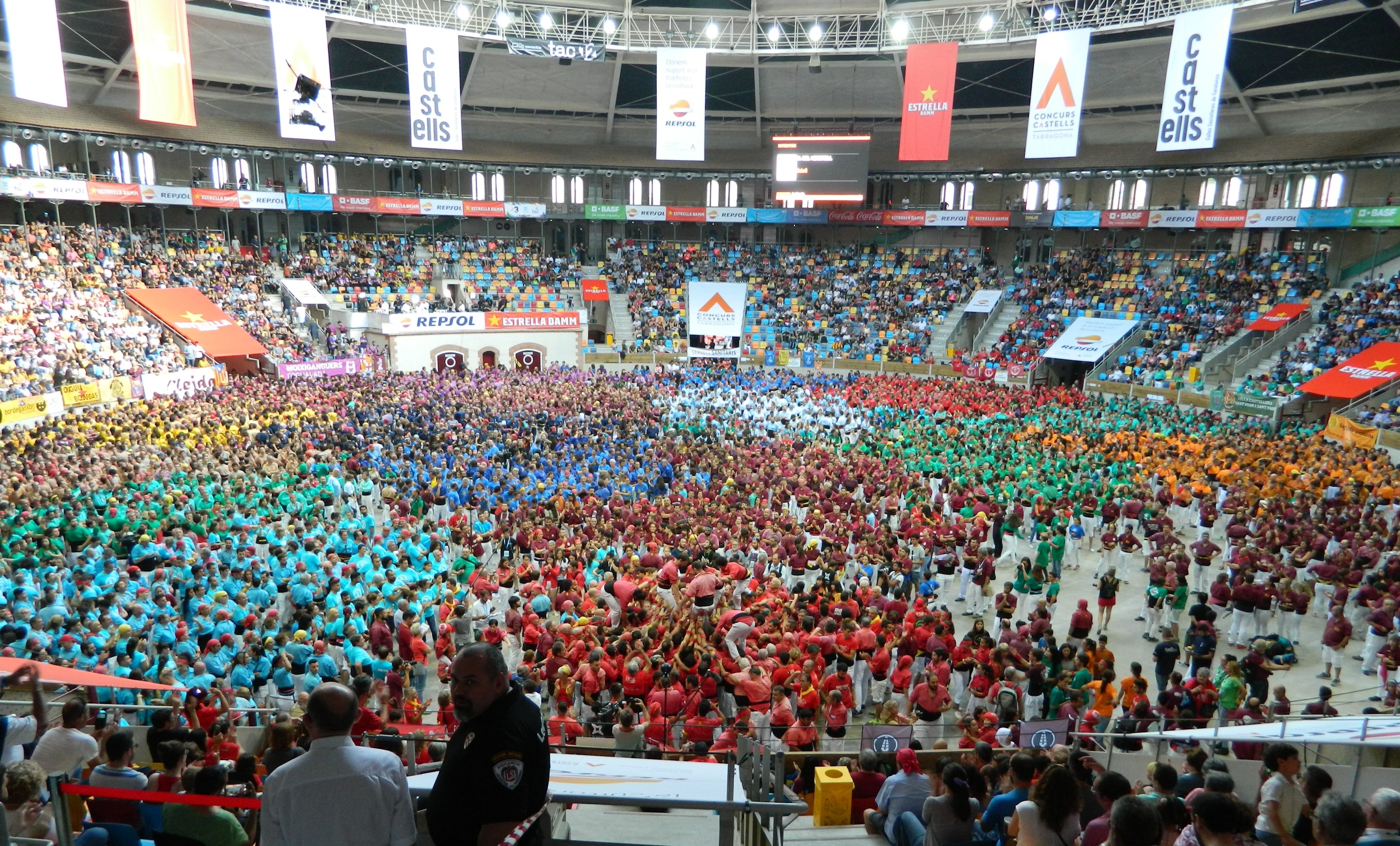 Concurs de Castells 2022 a Tarragona: torna l'espectacle casteller després de 4 anys d'absència