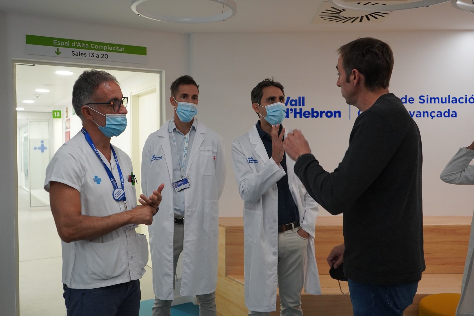 Doctor Carrión, urólogo en Vall d'Hebron: "El cáncer de vejiga es el gran desconocido a pesar de haber muchos casos"