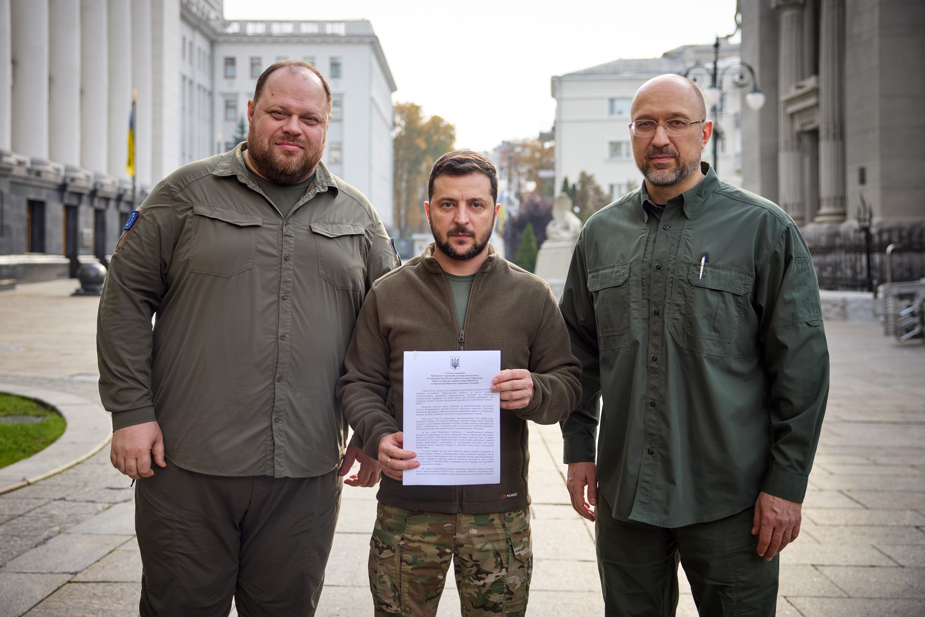 Volodímir Zelenski solicita la adhesión urgente de Ucrania a la OTAN