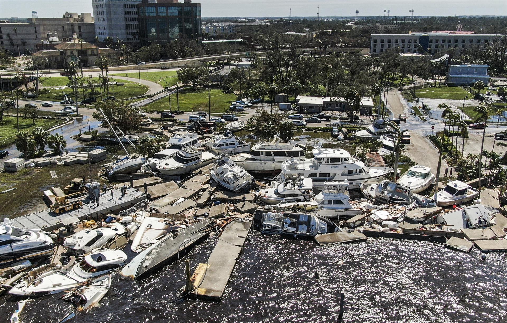 Fort Myers Estats Units huracà Ian / Foto: Tannen Maury/Efe