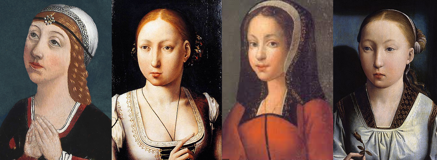 Isabel, Joana, Maria y Caterina. Fuente Realas Huelgas, Burgos Kunsthistoriches Museum, Viena Universidad de Barcelona Museo Tyssen, Madrid Isabel, Joana, Maria y Caterina. Fuente Realas Huelgas, Burgos Kunsthistoriches Museum, Viena Universidad de Barcelona Museo Tyssen, Madrid