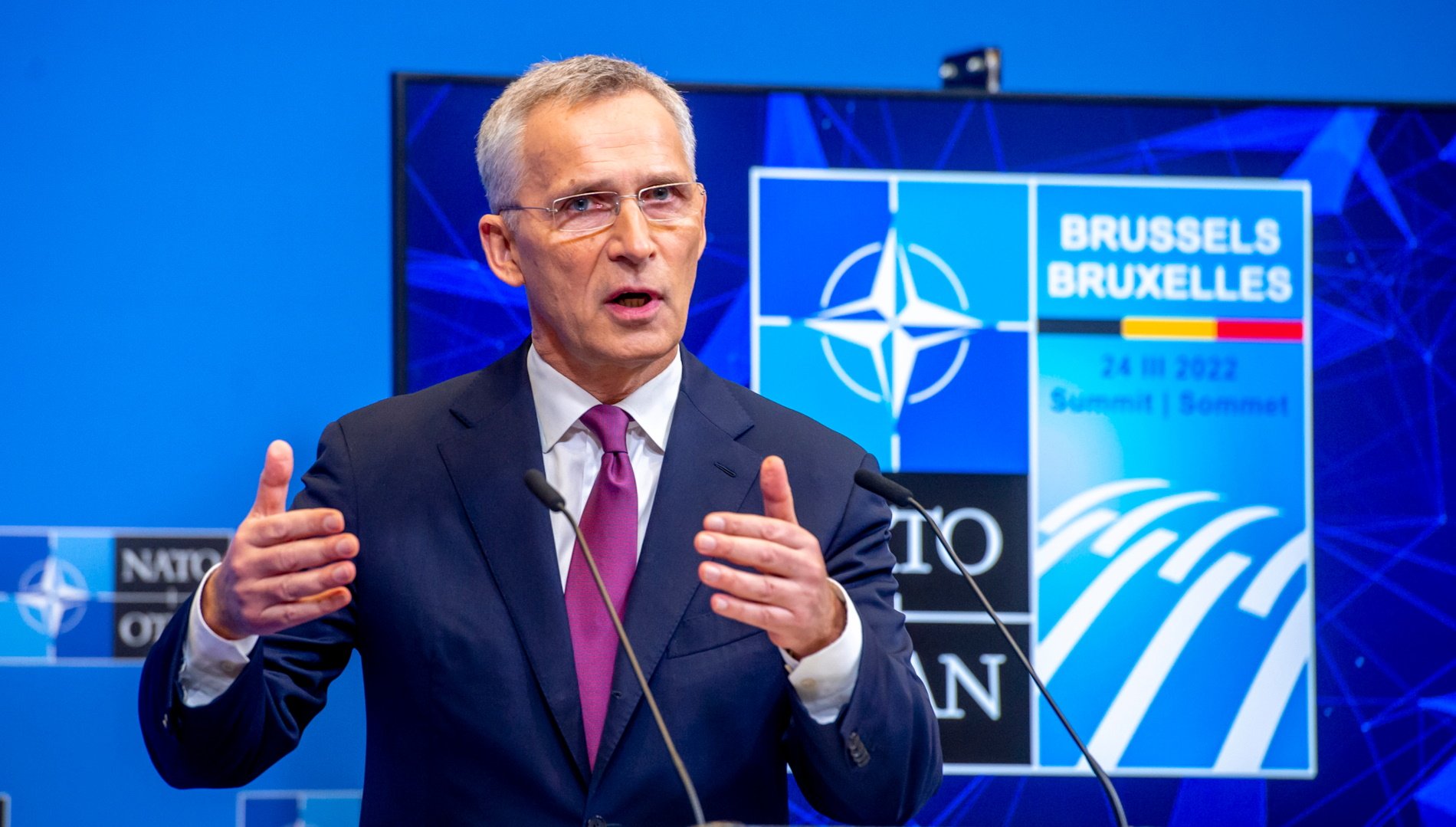 La OTAN evita mojarse sobre la petición de entrada de Ucrania: "Lo tienen que decidir los 30 aliados"