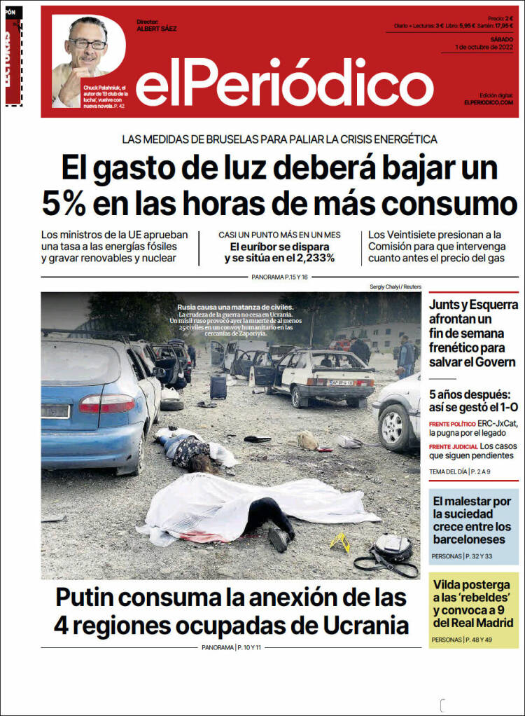 Portada El Periódico Portada El Periódico