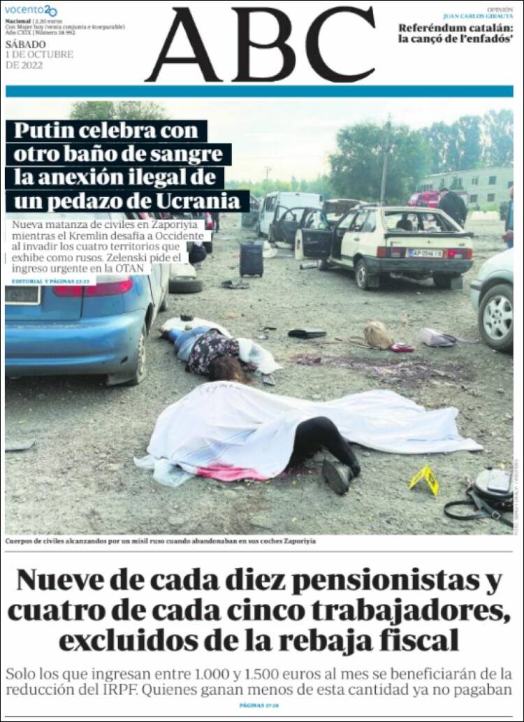 Portada ABC Portada ABC