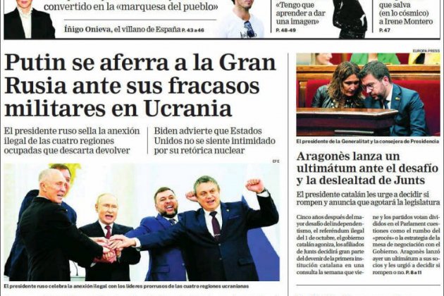 Portada La Razón