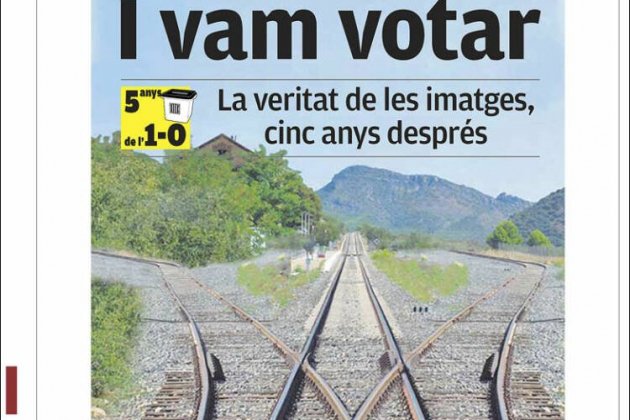 Portada El Punt Avui Portada El Punt Avui