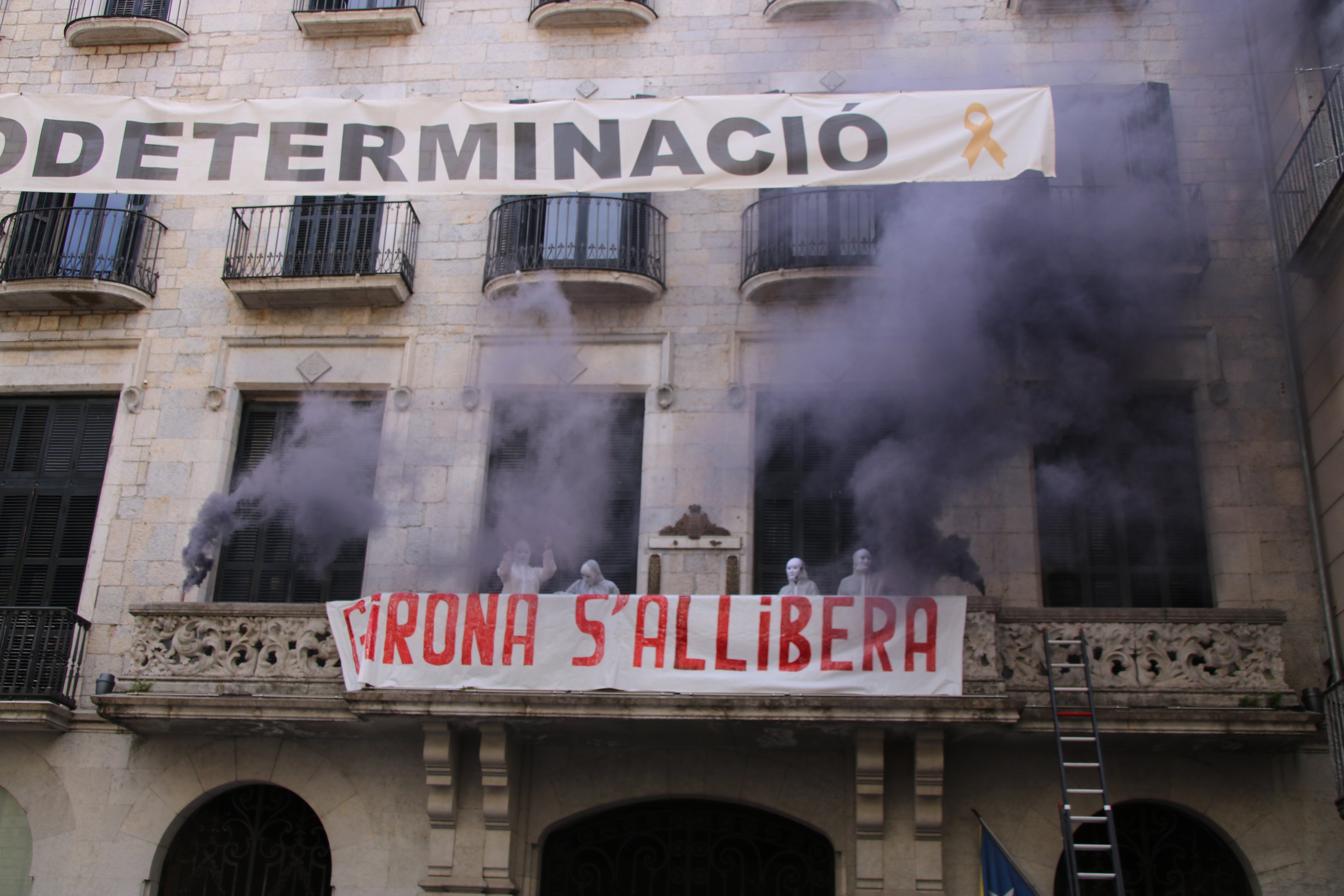 Girona, primer gran municipi "alliberat" de la República Catalana