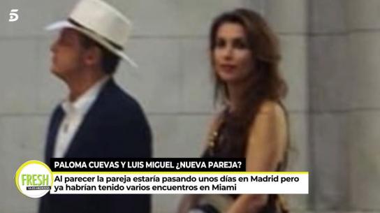 Paloma Cuevas y Luis Miguel Paloma Cuevas y Luis Miguel