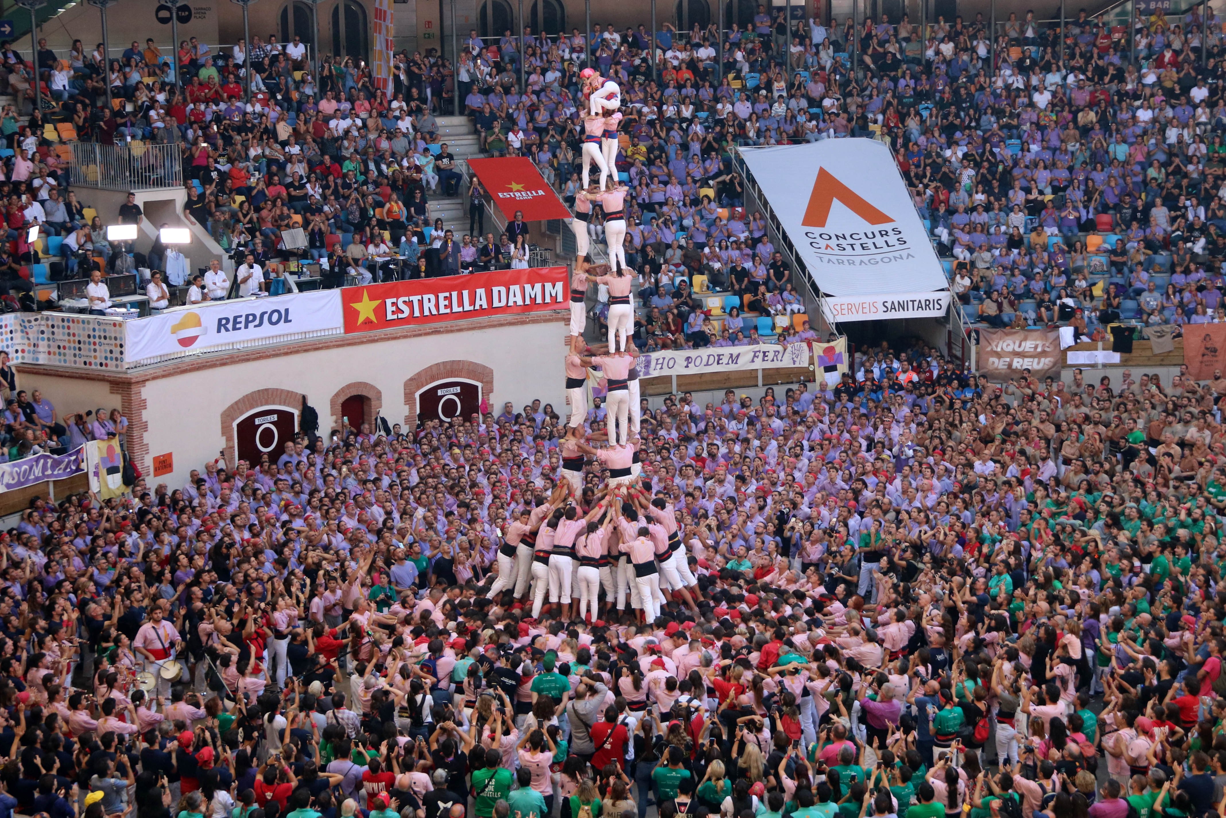 Interès internacional pel Concurs de Castells de Tarragona: acreditats 400 mitjans de comunicació de 15 països