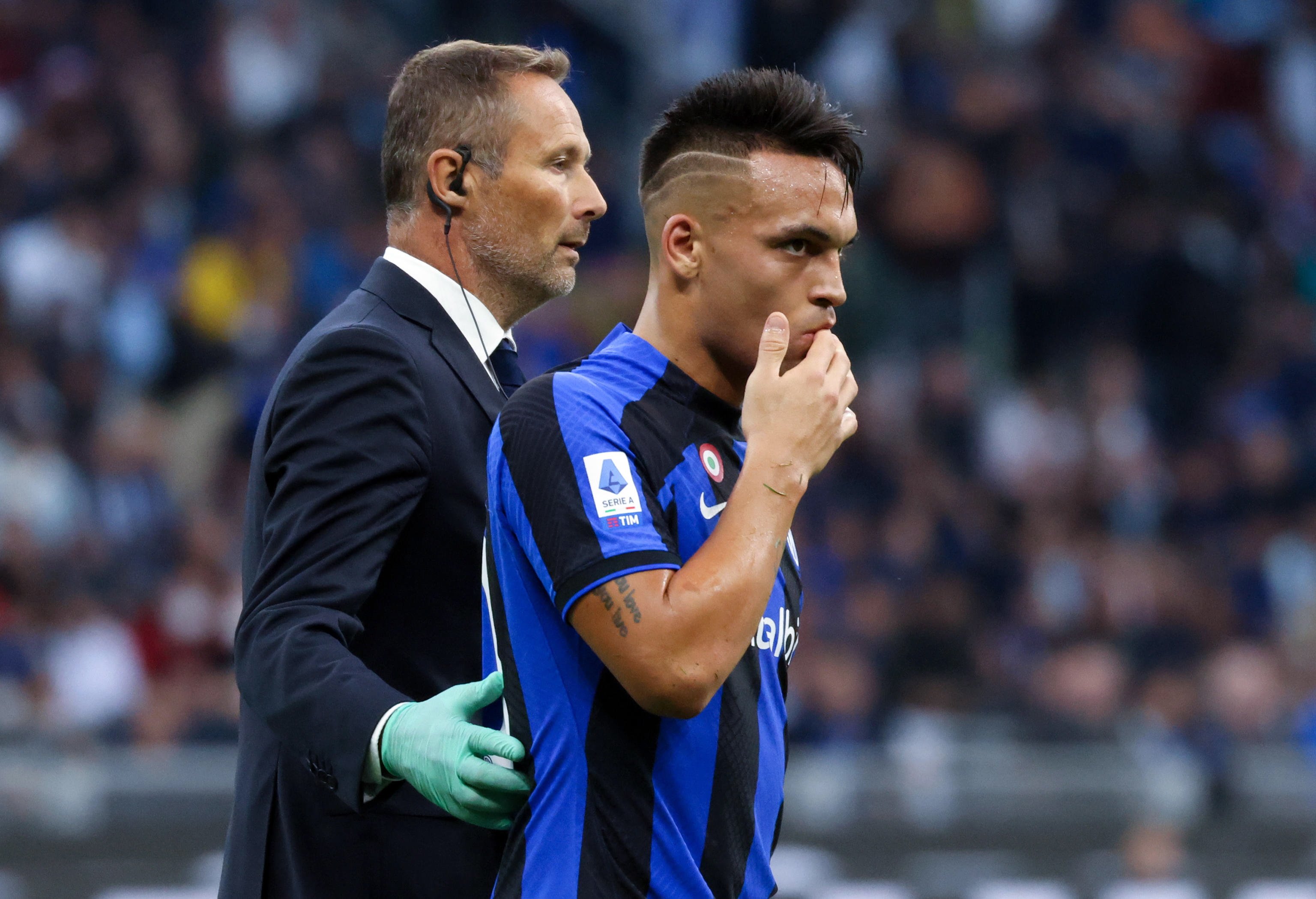 El Barça respira tranquil: Lautaro marxa amb molèsties en la derrota de l'Inter