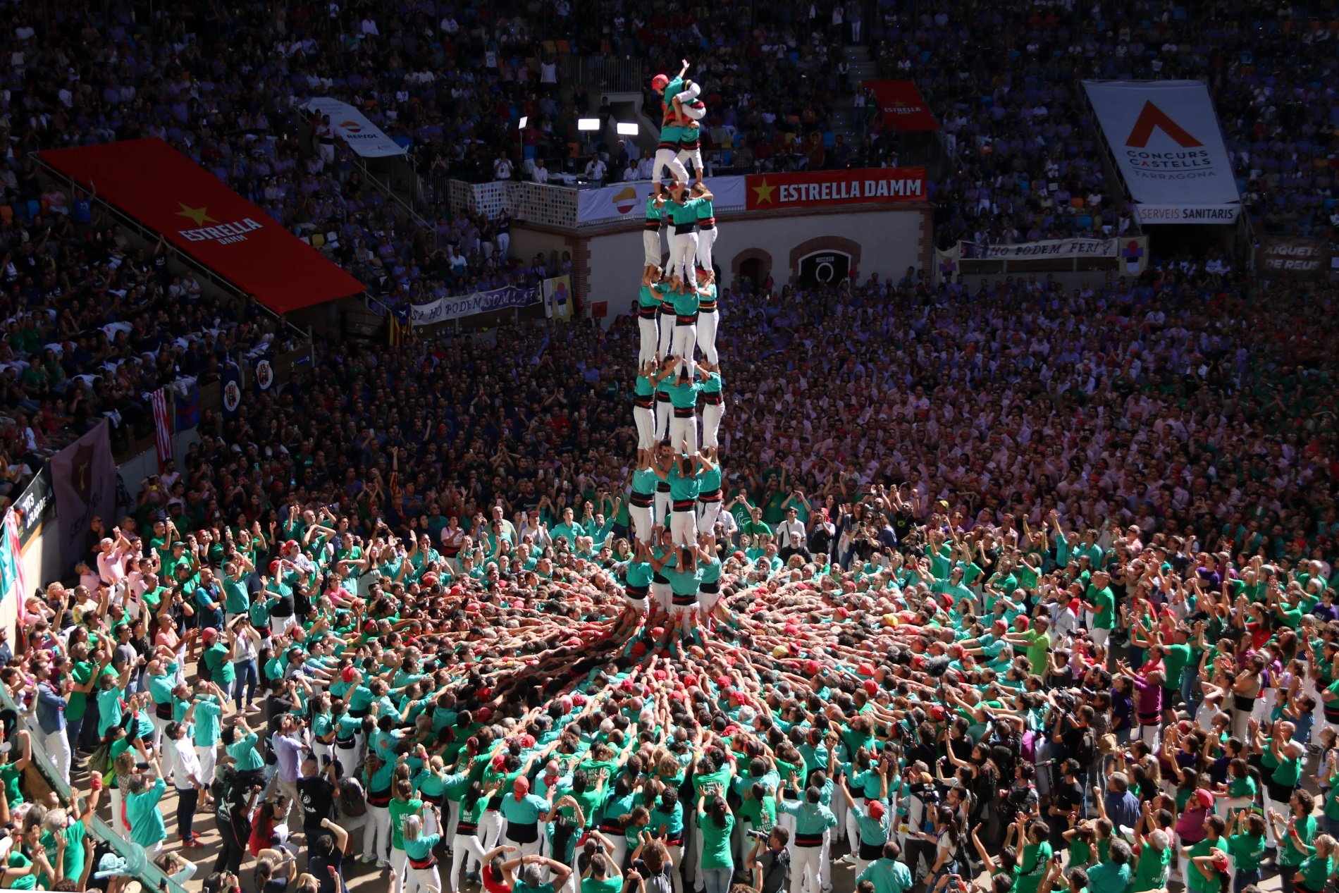 Las mejores construcciones del Concurs de Castells 2022 de Tarragona