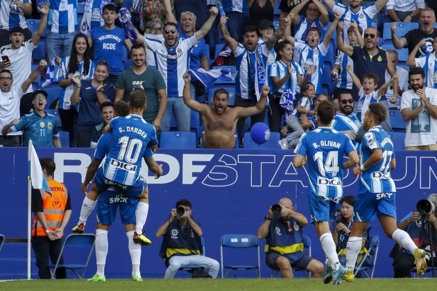 Espanyol celebración gol / Foto: Marta Pérez - EFE