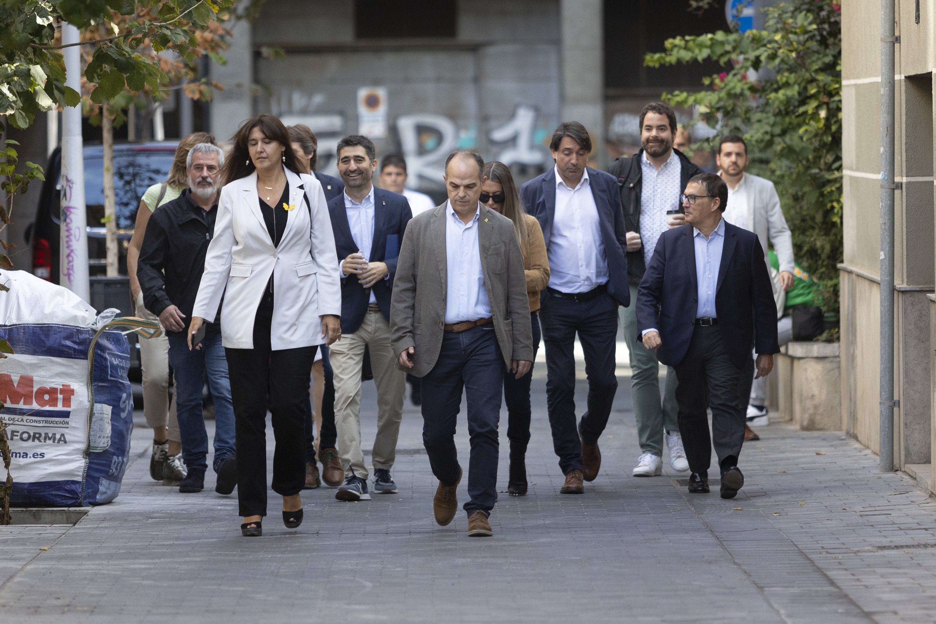 Un 22,6% de los militantes de Junts ya han participado en la consulta sobre su futuro en el Govern