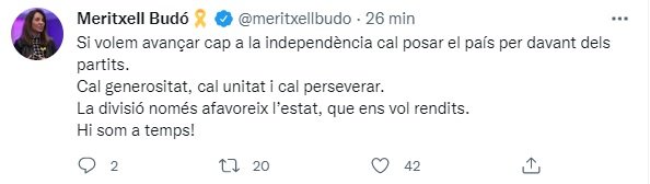 TUIT meritxell budó crisi govern TUIT meritxell budó crisi govern